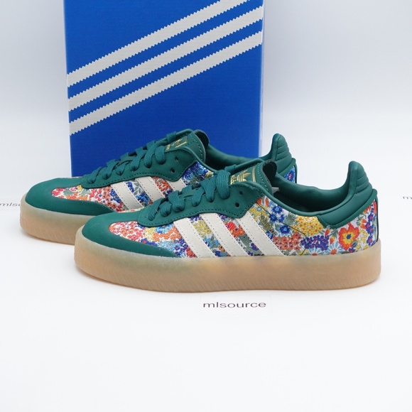 adidas Originals Shoes - NEW Women's adidas Originals Sambae Liberty London Platform Sneakers JH7289